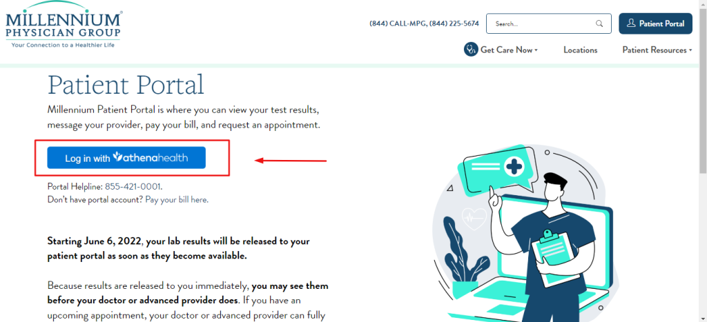 Millennium Patient Portal